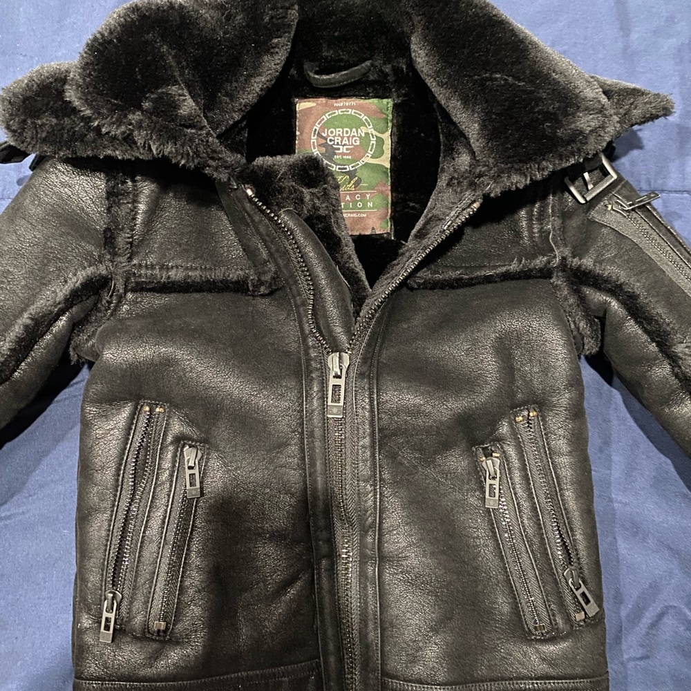 Jordan Craig Black Kids Jacket